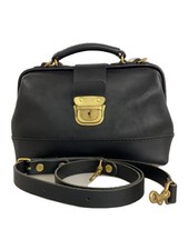 HERZ Handbag Cowhide Leather Black