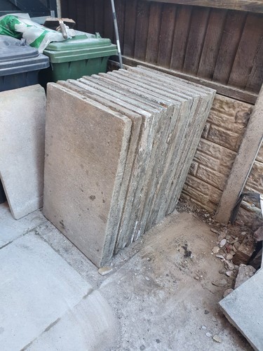 Used concrete paving - 3,