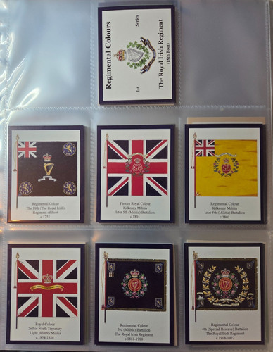 Regimental colours trade - colours,