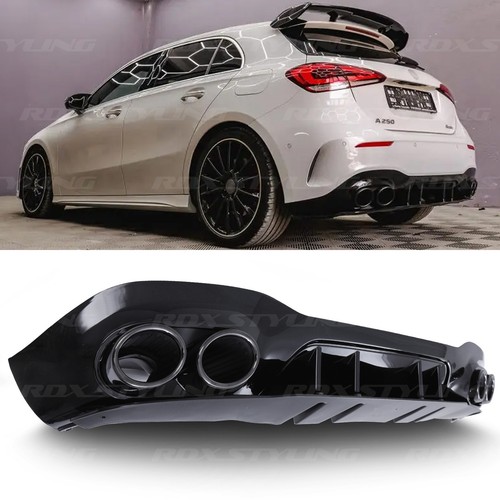 Black quad tip - tip, exhaust