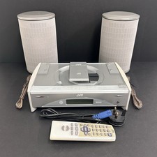 JVC FS-SD7R Compact Component System CD & FM/AM Radio Retro WORKING *READ