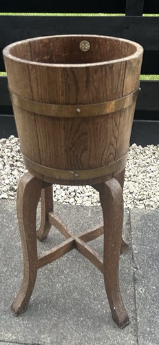 Vintage lister oak - , planter