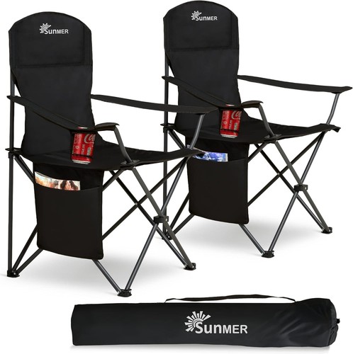 Folding camping chairs set - camping,