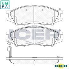 BRAKE PAD SET DISC BRAKE