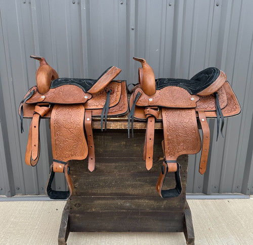 Lot pony saddles 12 - saddles, 12”