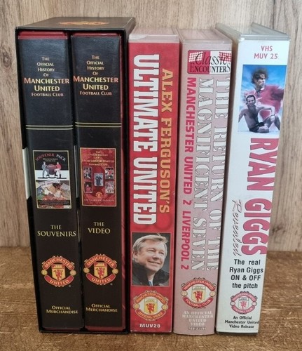 Manchester united vhs - united,