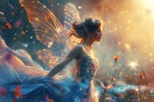 FAIRY CANVAS PICTURE PRINT
