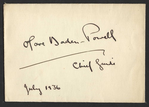Olave baden powell - powell, chief