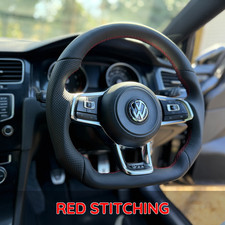 Leather steering wheel - leather,