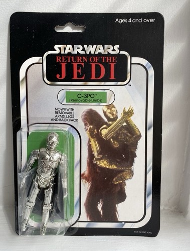 Vintage star wars figure 3po - wars,