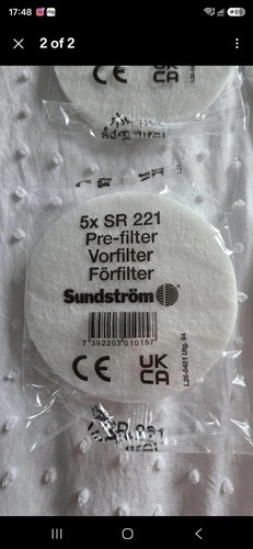 Sundstrom sr221 pre - pre, filter
