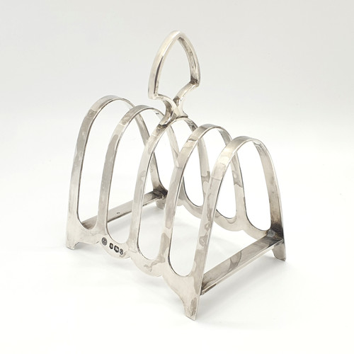 Sterling silver toast - sterling, toaster