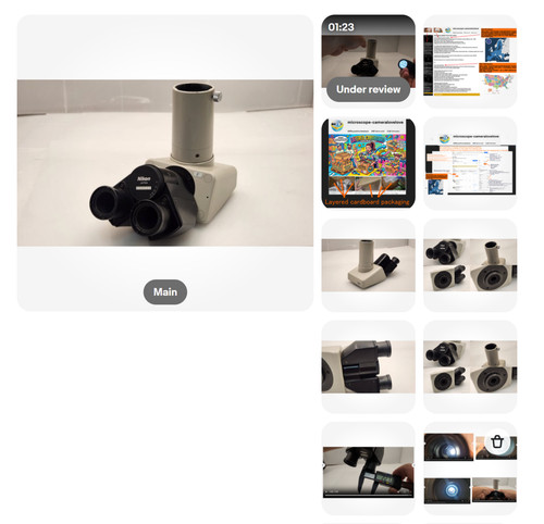 Nikon trinocular microscope - trinocular,