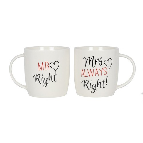 Set mrs mugs wedding - of,