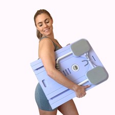 Multifunctional Fitness Board Non Slip Push Up Board for Home Gym (Purple)