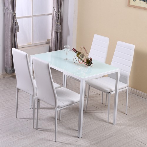 Seater glass dining table - glass,