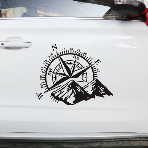 Car sticker offroad - sticker, compass
