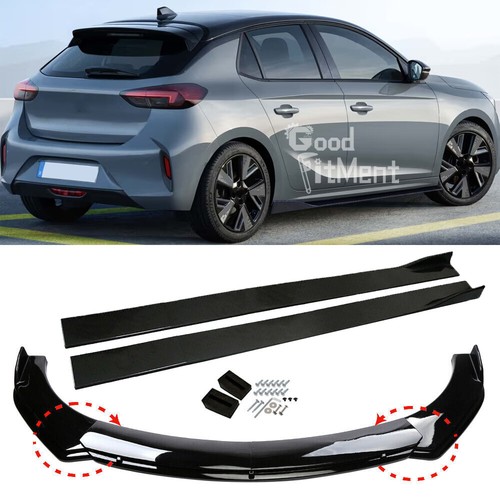 Gloss front bumper - gloss, lip