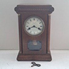 Vintage HAC Chiming Mechanical Mantel Clock - Hamburg American Clock Co