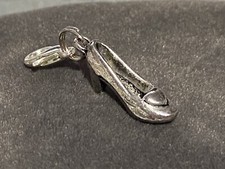Tibetan 3D Shoe Clip On Charm