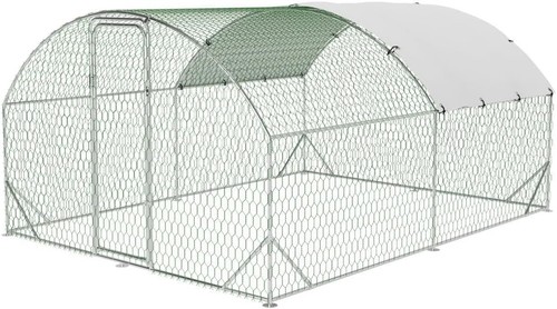 Large metal chicken coop - metal,