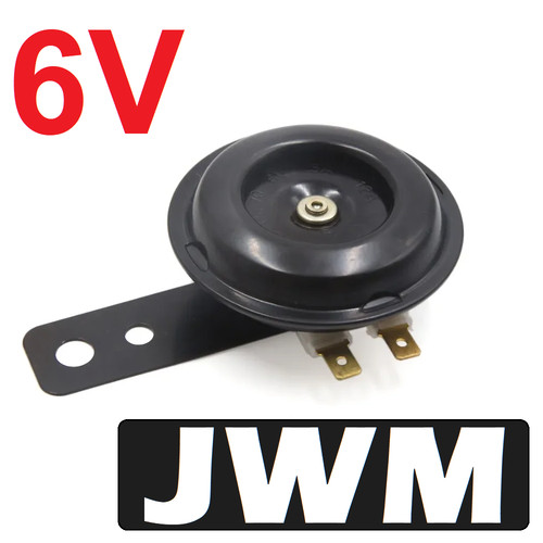 Horn 105db black - for, vespa