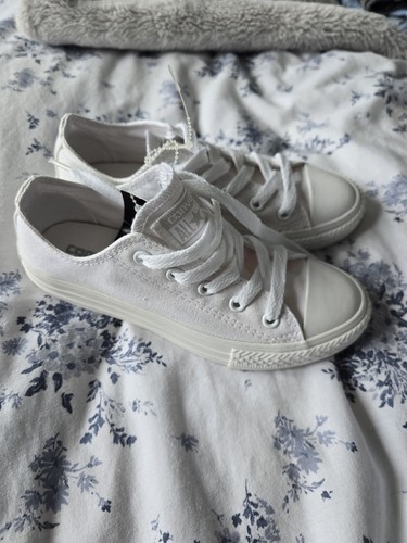 White converse kids size 13 - size, uk