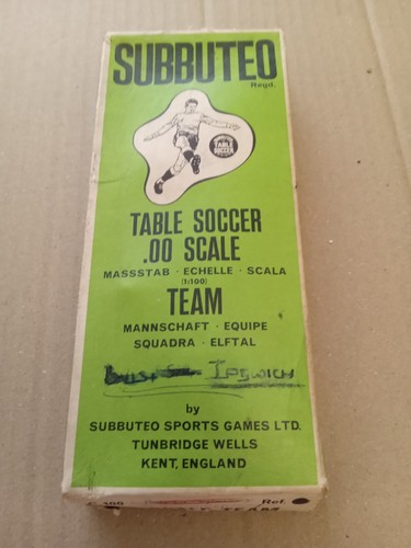 Vintage subbuteo ipswich town - subbuteo,