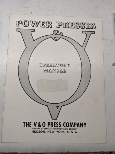 Power press emhart - press,