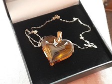 PENDANT LALIQUE 9CT GOLD LARGE