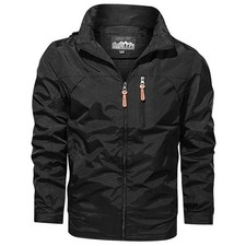 Mens Waterproof Windbreaker