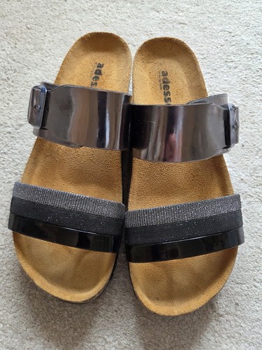 Adesso womens flatbed sandals - womens,