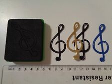 Sizzix Treble Clef Music Note ~ Craft Die Cutter ~ Fabric & Sewing