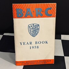 1958 BARC BRITISH AUTOMOBILE
