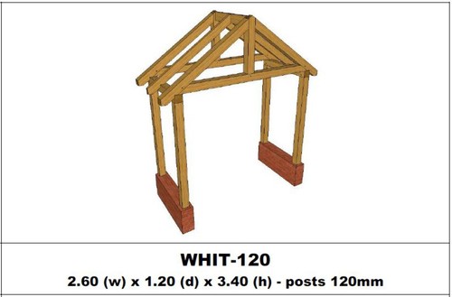European oak porch kits - european,