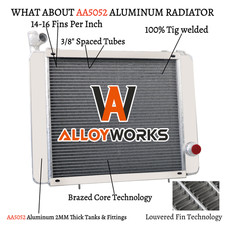 Upgraded 4 Rows Aluminum