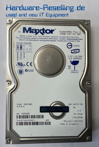 Maxtor hdd diamondmax plus - maxtor,