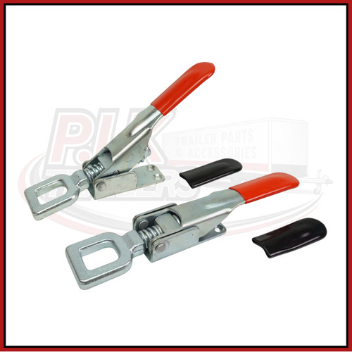 Bed ramp skid - skid, latch