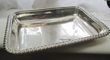 SERVING DISH Silver plate
