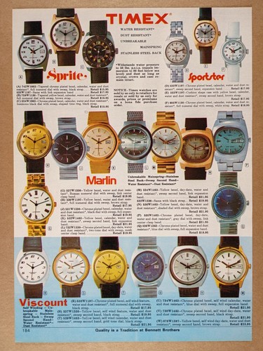 Timex sprite sportster marlin - timex,