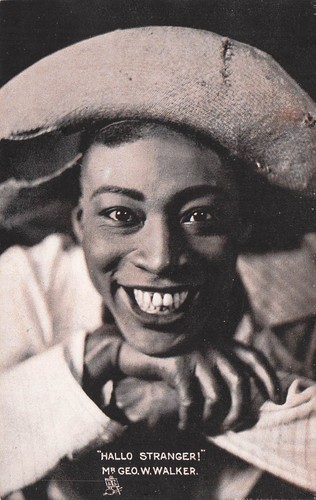 Black man postcard - man, raphael