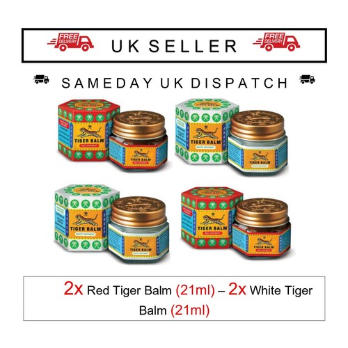 Tiger balm red - balm, white