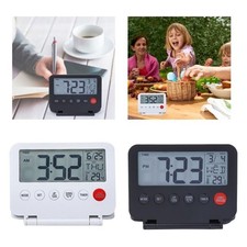 Digital Travel Alarm Clock Small Foldable Battery Operated LCD Desk Clock