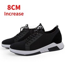 Elevator Shoes Height Increase Shoes Men Sneakers Height Increasing Insole 2025
