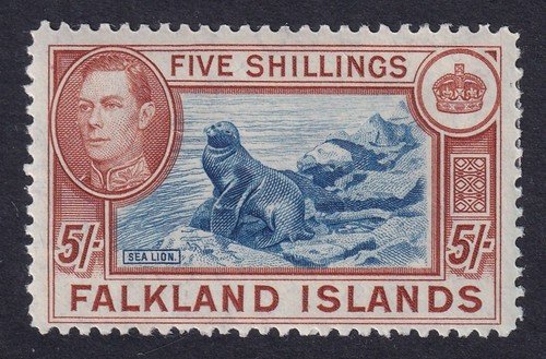 Falkland islands 1938 kgvi - falkland, 1938-50
