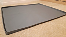 UNDER SINK MAT FLEXIBLE GREY SILICON DRIP TRAY FOR KITCHEN BATHROOM WORKSHOP