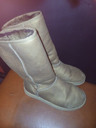 Ugg metallic gold long - ugg, uk