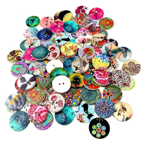 Pack 100 mixed wooden - 100,