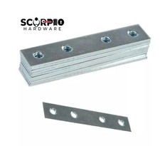 Mending Plate Metal Brace Joist Repair Bracket 50mm-150mm PACK OF 10 Zinc Plated