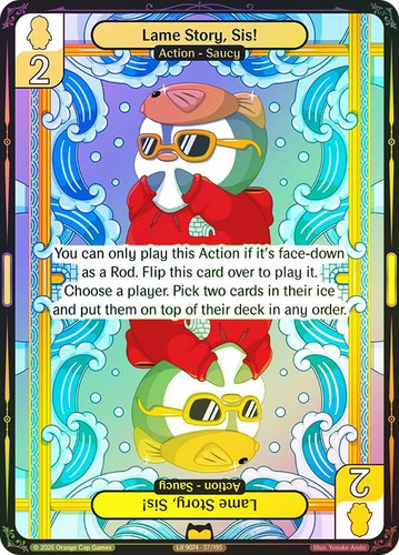 Foil lame story sis - story,, sis***